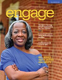 Engage Magazine cover
