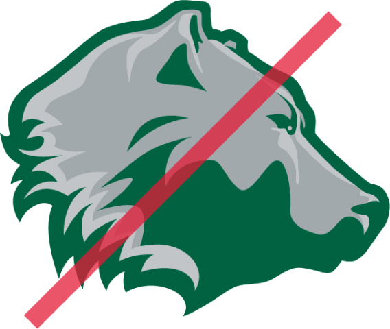 Retired GGC logo: classic grizzly