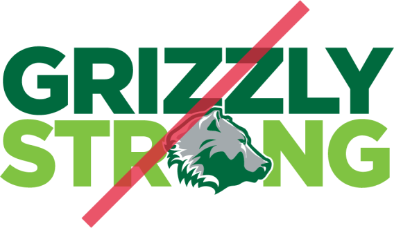 GGC retired logo: Grizzly Strong