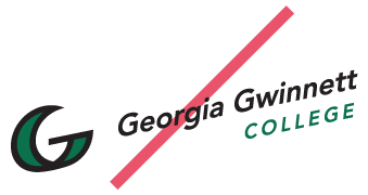 GGC logo misuse skewed