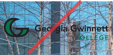GGC logo misuse on background