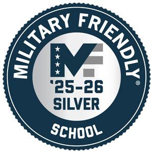 2025-2026 Silver Military Friendly® School Logo