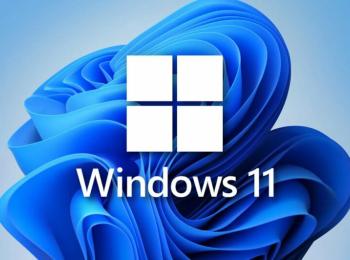 Blue Windows 11 Microsoft AI logo