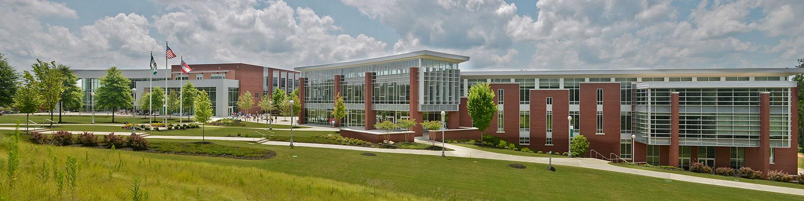 Library, Student Center and GGC Lawn Library, Student Center and GGC Lawn